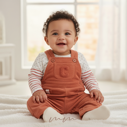 Cozy Carrot Overalls