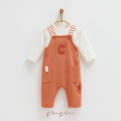Cozy Carrot Overalls
