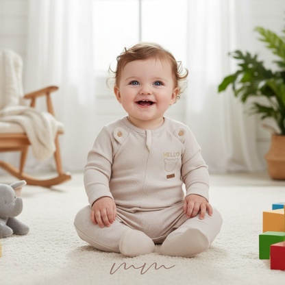 Hello Bear Romper